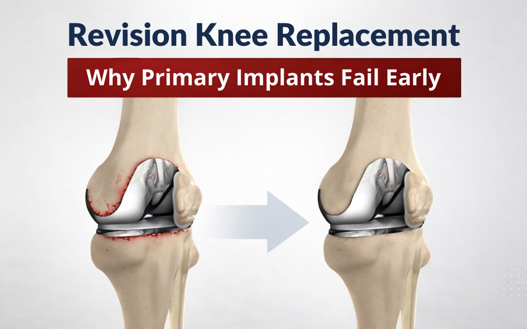 revision knee replacement why primary implants fail early